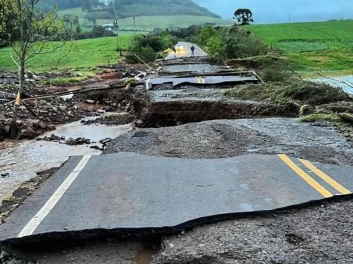 Brasil. 79 Ciudades de Rio Grande do Sul en Estado de Calamidad por Clima Extremo