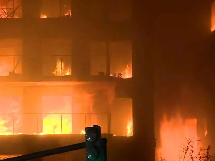 Drama sin fin: incendio en Valencia, 14 heridos y un niño entre las víctimas!
